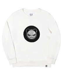 HIPANDA ハイパンダ メンズ スパンコール クルーネック スウェット