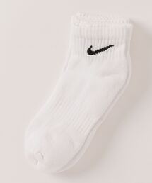 NIKE（ナイキ）の「【NIKE/ナイキ】ワンポイント ブランドロゴ刺繍 クォーターソックス/ 靴下/3Pセット/ DRI-FIT（ソックス/靴下）」