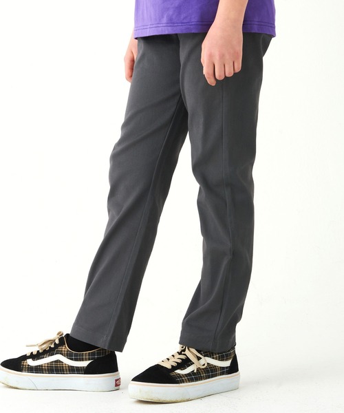 KRIFF MAYER Kid's Collection（クリフメイヤーキッズコレクション）の「シン-マイニチパンツ（ストレートタイプ）（その他パンツ・キッズ・ベージュ/ネイビー/カーキ/ダークグレー/チャコール・120/130/140/150/160/170）」の3枚目の写真