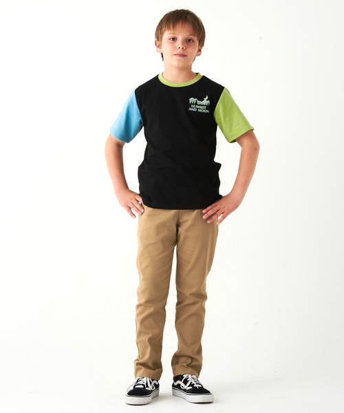 KRIFF MAYER Kid's Collection（クリフメイヤーキッズコレクション）の「シン-マイニチパンツ（ストレートタイプ）（その他パンツ・キッズ・ベージュ/ネイビー/カーキ/ダークグレー/チャコール・120/130/140/150/160/170）」の6枚目の写真