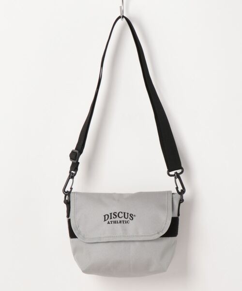 DISCUS ATHLETIC（ディスカス　アスレチック）の「DISCUS ショルダーバッグ（ショルダーバッグ・レディース・ブラック/グレー・FREE）」の4枚目の写真