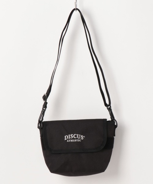 DISCUS ATHLETIC（ディスカス　アスレチック）の「DISCUS ショルダーバッグ（ショルダーバッグ・レディース・ブラック/グレー・FREE）」の6枚目の写真