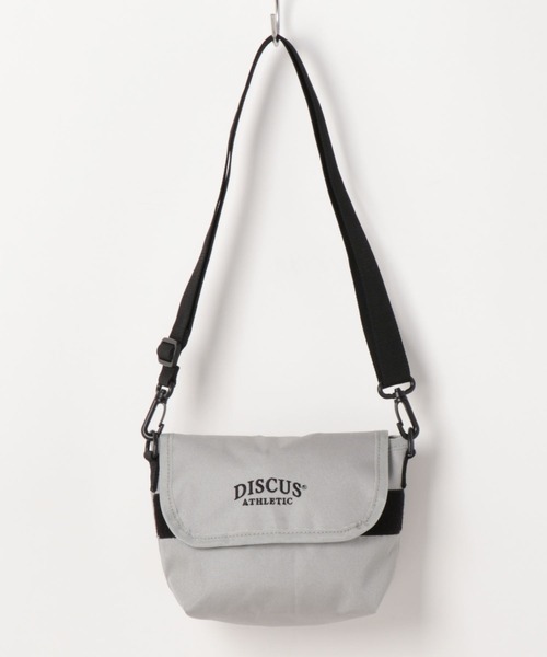DISCUS ATHLETIC（ディスカス　アスレチック）の「DISCUS ショルダーバッグ（ショルダーバッグ・レディース・ブラック/グレー・FREE）」の12枚目の写真