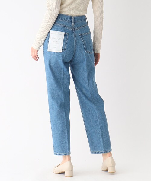 index(インデックス)の「◆穿き心地柔らか美シルエット セルロースブレンド ストレートデニム(デニムパンツ・レディース・ブルー/ネイビー・36/38/40/42)」の20枚目の写真