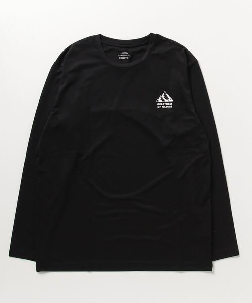ティゴラ TIGORA 吸水速乾グラフィック長袖T_トレッキング（Tシャツ