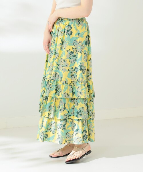 B:MING by BEAMS(ビーミングバイビームス)の「B:MING by BEAMS / トロピカル柄 プリント スカート(スカート・レディース・ピンク/イエロー・SMALL/MEDIUM)」の14枚目の写真