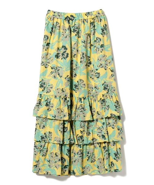 B:MING by BEAMS(ビーミングバイビームス)の「B:MING by BEAMS / トロピカル柄 プリント スカート(スカート・レディース・ピンク/イエロー・SMALL/MEDIUM)」の20枚目の写真