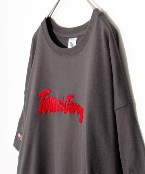 【TOM＆JERRY/トムとジェリー】ラグラン7分袖Tシャツ