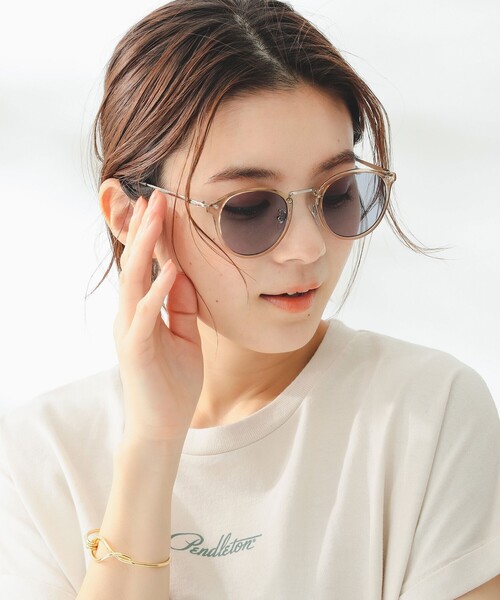 B:MING by BEAMS（ビーミングバイビームス）の「B:MING by BEAMS / ボストン グラス（サングラス・レディース・グレー/ブラウン系その他/ブラック/ブラウン/ライトブラウン・ONE SIZE）」の3枚目の写真