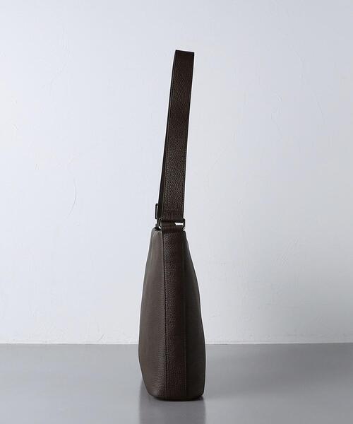 HAS（ハズ）の「＜HAS＞ シボ ショルダーバッグ（ショルダーバッグ・メンズ・ダークブラウン・FREE）」の4枚目の写真