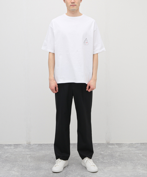 m's braque（エムズブラック）の「【m's braque / エムズ ブラック】ハーフスリーブtee PIANO（Tシャツ/カットソー・メンズ・ホワイト・MEDIUM）」の2枚目の写真