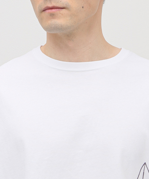 m's braque（エムズブラック）の「【m's braque / エムズ ブラック】ハーフスリーブtee PIANO（Tシャツ/カットソー・メンズ・ホワイト・MEDIUM）」の7枚目の写真