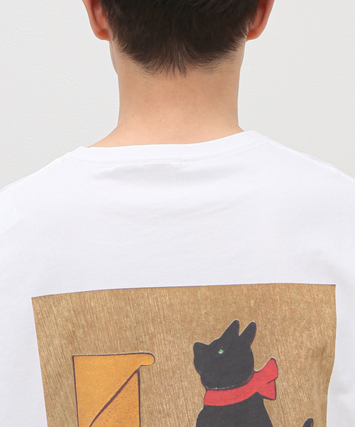 m's braque（エムズブラック）の「【m's braque / エムズ ブラック】ハーフスリーブtee PIANO（Tシャツ/カットソー・メンズ・ホワイト・MEDIUM）」の8枚目の写真