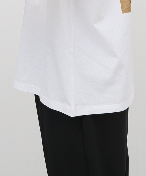 m's braque（エムズブラック）の「【m's braque / エムズ ブラック】ハーフスリーブtee PIANO（Tシャツ/カットソー・メンズ・ホワイト・MEDIUM）」の12枚目の写真