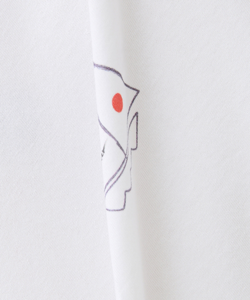 m's braque（エムズブラック）の「【m's braque / エムズ ブラック】ハーフスリーブtee PIANO（Tシャツ/カットソー・メンズ・ホワイト・MEDIUM）」の17枚目の写真