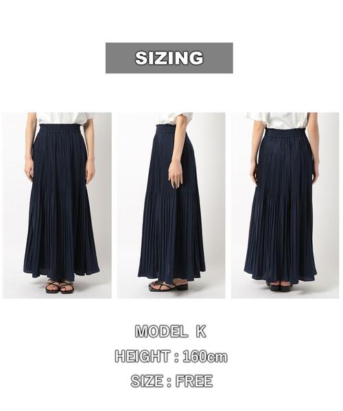 coen（コーエン）の「ヴィンテージライクプリーツスカート（スカート・レディース・ナチュラル/ネイビー/ダークグレー・FREE）」の22枚目の写真