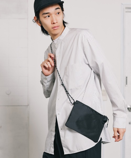 TRUSS（トラス）の「TRUSS/トラス リップミニサコッシュ（ショルダーバッグ・メンズ・オレンジ/ホワイト/ブラック/アーミー・FREE）」の5枚目の写真