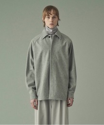 JUHA(n)FLYFRONT RAGLAN SHIRT JACKET(u])