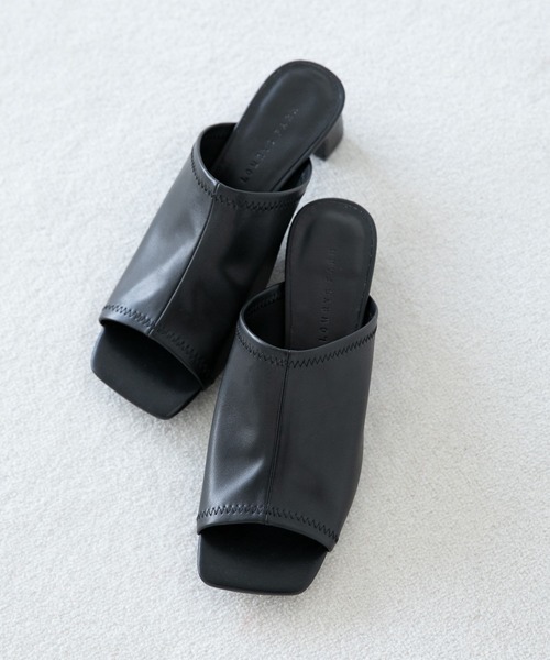 LOWRYS FARM(ローリーズファーム)の「ディープアッパーサンダル2 185672(サンダル・レディース・ブラック/アイボリー/その他/ホワイト・MEDIUM/LARGE)」の18枚目の写真