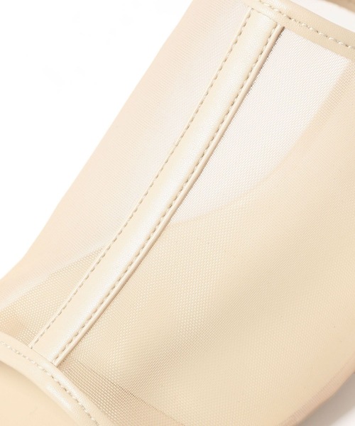 LOWRYS FARM(ローリーズファーム)の「ディープアッパーサンダル2 185672(サンダル・レディース・ブラック/アイボリー/その他/ホワイト・MEDIUM/LARGE)」の9枚目の写真