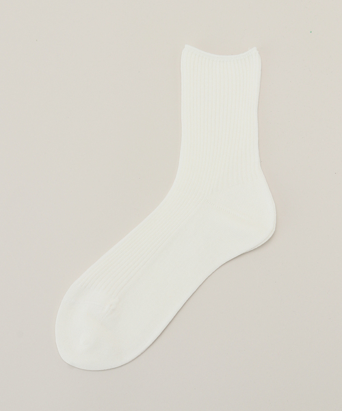 JOURNAL STANDARD LUXE(ジャーナルスタンダード ラックス)の「シルケットショートSOCKS(ソックス/靴下・レディース・ピンク系その他/ブルー/ホワイト/グリーン/イエロー・FREE)」の2枚目の写真