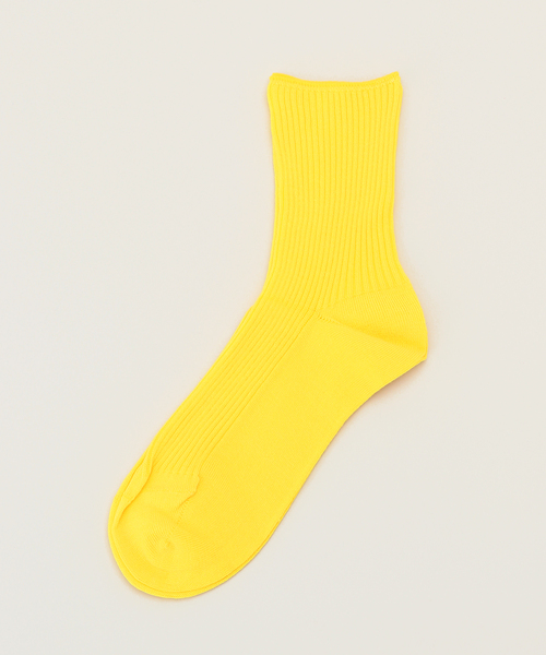 JOURNAL STANDARD LUXE(ジャーナルスタンダード ラックス)の「シルケットショートSOCKS(ソックス/靴下・レディース・ピンク系その他/ブルー/ホワイト/グリーン/イエロー・FREE)」の5枚目の写真