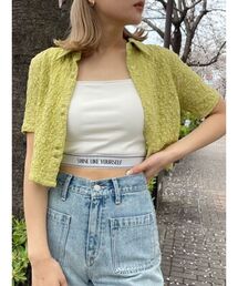 EVRIS | シアータイトショートシャツ(シャツ/ブラウス)