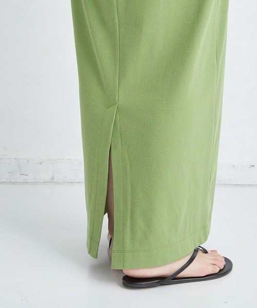 Shelly island（シェリーアイランド）の「カップ付きキャミワンピース（ワンピース・レディース・ベージュ/ブラック/グリーン・FREE）」の6枚目の写真