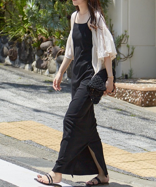 カップ付きキャミワンピース（ワンピース）｜Shelly island（シェリー