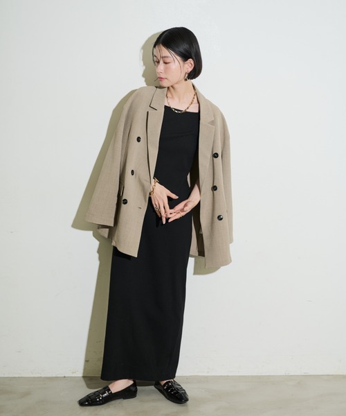 カップ付きキャミワンピース（ワンピース）｜Shelly island（シェリー