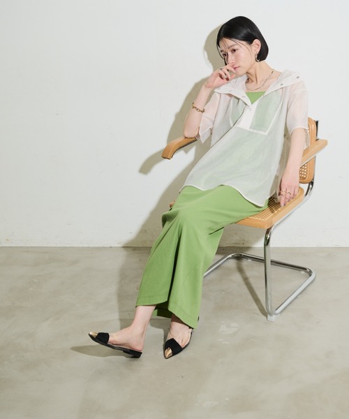 カップ付きキャミワンピース（ワンピース）｜Shelly island