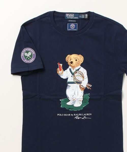 ウィンブルドン カスタム スリム フィット ベア Tシャツ（T