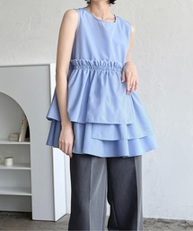 LIAN | アシメペプラムブラウス(シャツ/ブラウス)