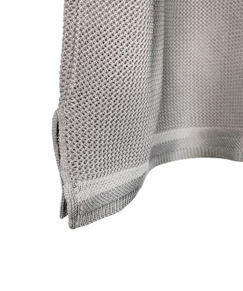 FORTUNA HOMME(フォルトゥナオム)の「FORTUNAHOMME ECOTEC MeshKnit Tee(Tシャツ/カットソー・メンズ・グレイッシュベージュ/ブラック・2/1)」の4枚目の写真