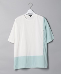 niko and...（ニコアンド）の「[NUMERALS]切り替えデザインＴシャツ（Tシャツ/カットソー）」