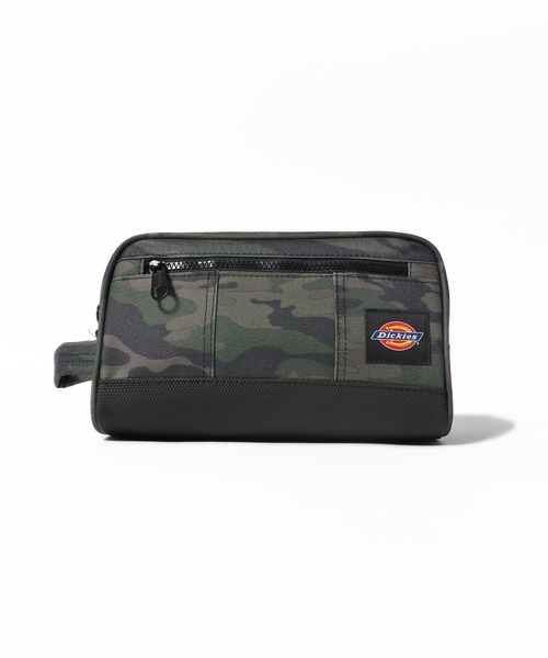 Dickies（ディッキーズ）の「Dickies/ディッキーズ WORKMAN TRAVEL DOPP KIT W/SIDE キットバッグ ポーチ（クラッチバッグ・メンズ・ダークブルー/カモフラージュ/グレー・FREE）」の7枚目の写真