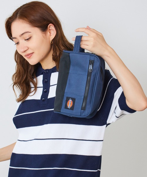 Dickies（ディッキーズ）の「Dickies/ディッキーズ WORKMAN TRAVEL DOPP KIT W/SIDE キットバッグ ポーチ（クラッチバッグ・メンズ・ダークブルー/カモフラージュ/グレー・FREE）」の13枚目の写真