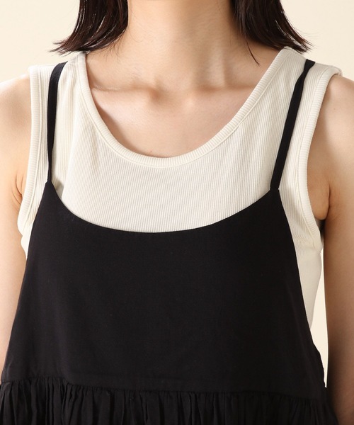 niko and...(ニコアンド)の「ふわ軽キャミワンピース(ワンピース・レディース・ピンク/ブルー/ブラック・LARGE/MEDIUM)」の12枚目の写真