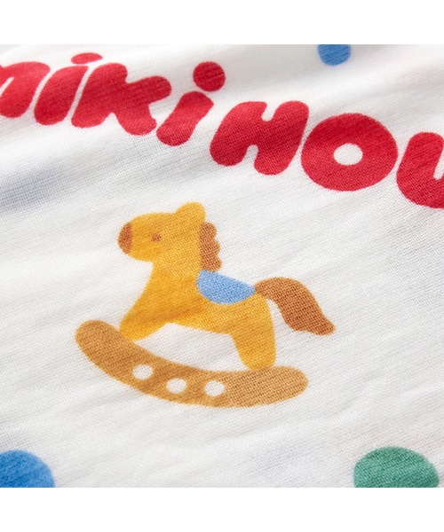 MIKI HOUSE(ミキハウス)の「身長計ガーゼバスタオル(その他ベビー用品・キッズ・ホワイト・ONE SIZE)」の5枚目の写真