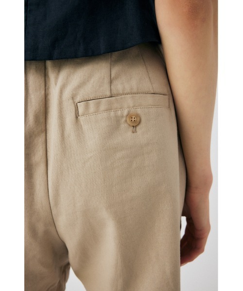 MOUSSY（マウジー）の「LINEN COTTON SHORT パンツ（その他パンツ・レディース・レッド/ライトブラック/ベージュ・1/2）」の9枚目の写真