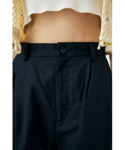 MOUSSY（マウジー）の「LINEN COTTON SHORT パンツ（その他パンツ・レディース・レッド/ライトブラック/ベージュ・1/2）」の15枚目の写真