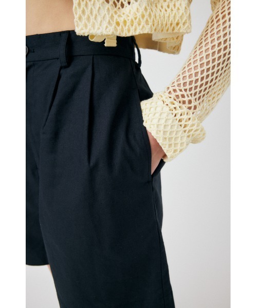 MOUSSY（マウジー）の「LINEN COTTON SHORT パンツ（その他パンツ・レディース・レッド/ライトブラック/ベージュ・1/2）」の17枚目の写真