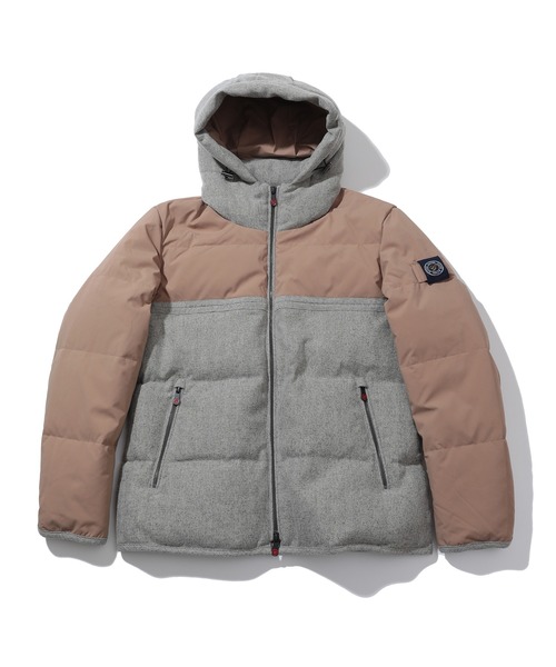 CROWDED CLOSET（クラウデッドクローゼット）の「【G-STAGE/ジーステージ】異素材コンビダウンジャケット（ブルゾン・メンズ・ネイビー/グレー/ベージュ・02/03）」の19枚目の写真