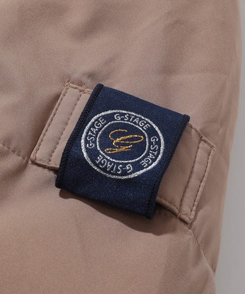 CROWDED CLOSET（クラウデッドクローゼット）の「【G-STAGE/ジーステージ】異素材コンビダウンジャケット（ブルゾン・メンズ・ネイビー/グレー/ベージュ・02/03）」の16枚目の写真