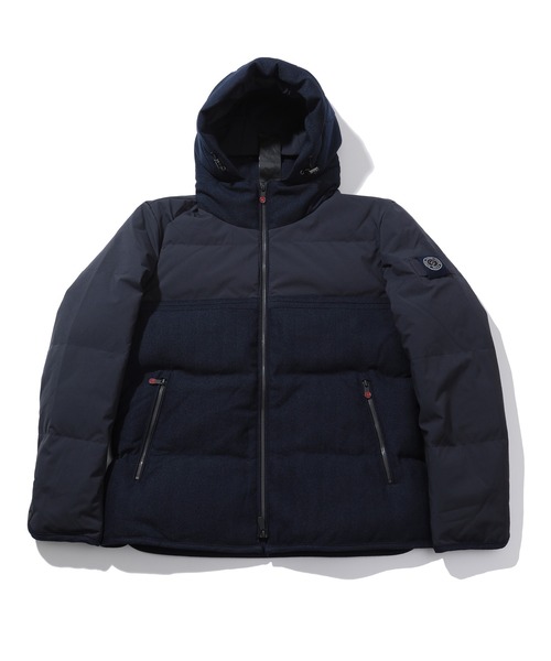 CROWDED CLOSET（クラウデッドクローゼット）の「【G-STAGE/ジーステージ】異素材コンビダウンジャケット（ブルゾン・メンズ・ネイビー/グレー/ベージュ・02/03）」の7枚目の写真