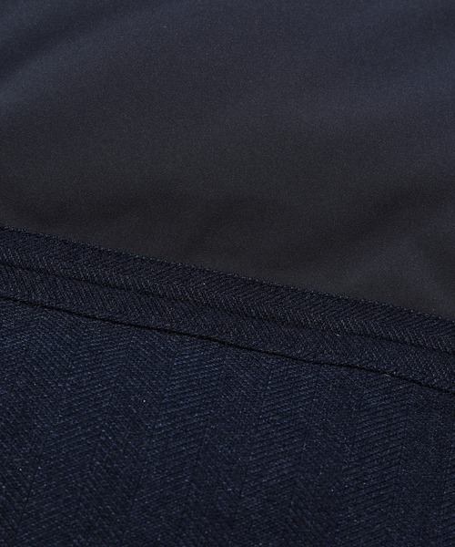 CROWDED CLOSET（クラウデッドクローゼット）の「【G-STAGE/ジーステージ】異素材コンビダウンジャケット（ブルゾン・メンズ・ネイビー/グレー/ベージュ・02/03）」の6枚目の写真