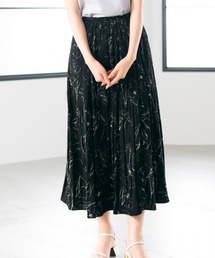 ■2023春夏新作■花柄プリーツスカート/MM327218