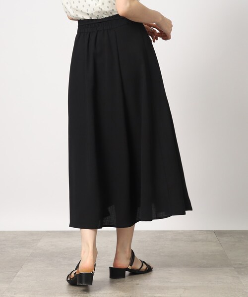 grove（グローブ）の「◆【お仕事にもおでかけにも】リボンベルト付きフレアスカート（スカート・レディース・ブラック/ピンク系その他/ライトベージュ・02/03/01/04/05）」の10枚目の写真