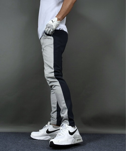 COMON GOLF(コモンゴルフ)の「ポンチ ジャージ素材 ゴルフウェア前後切替 ストレッチ ゴルフパンツ(スウェットパンツ・メンズ・ネイビー/杢グレー/ブラック・XXXL/L/M/XL/XXL)」の20枚目の写真
