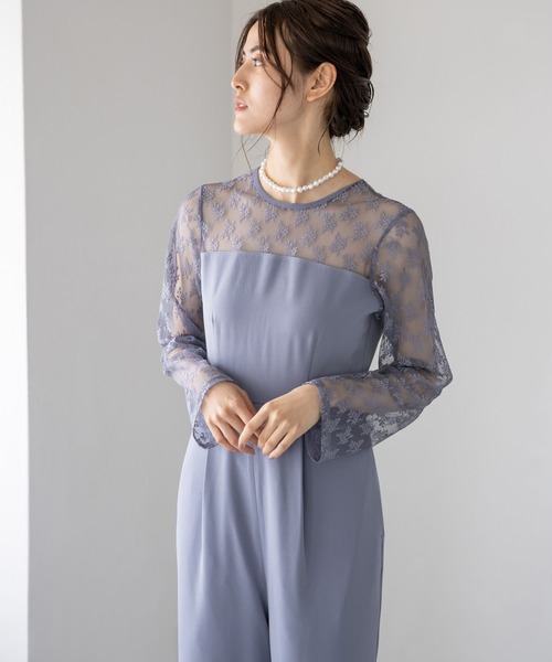 新品【Rinajour】リナジュール　オーバーオール　Ｌ　ヴィンテージスタイル LEPSIM（レプシィム）の「インナーセットVオールインワン【jours